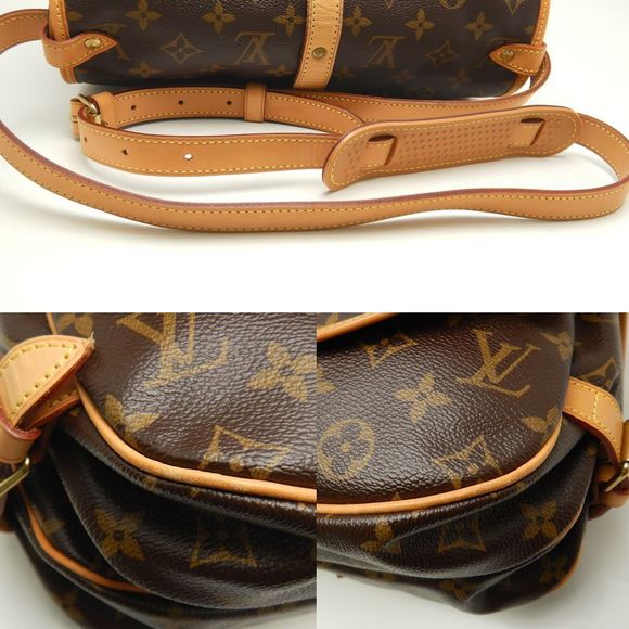 Louis Vuitton Monogram Saumur 30 Brown Diagonal Shoulder Bag - Picture 6 of 8